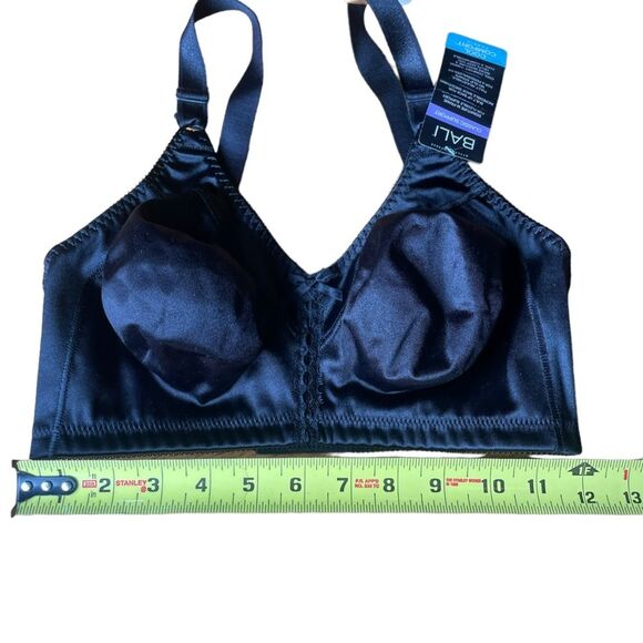 Bali Classic Support Cool Comfort Fabric Black Bra Womens Size 34DD NWT - Picture 7 of 7